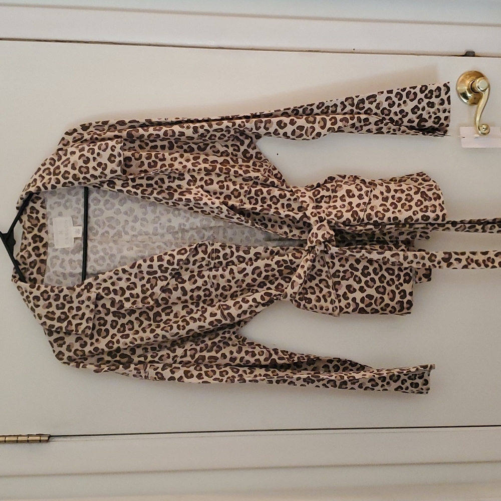 Animal print jacket/blazer